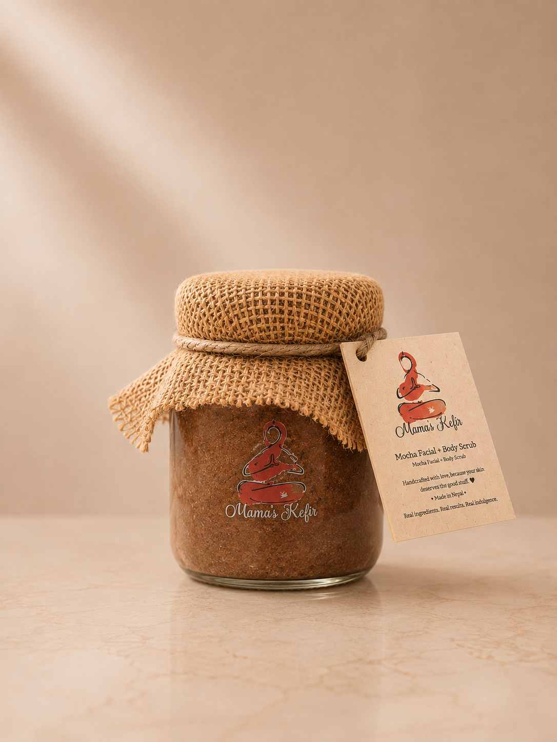 Mocha Kefir Scrub — Skincare by Mama's Kefir