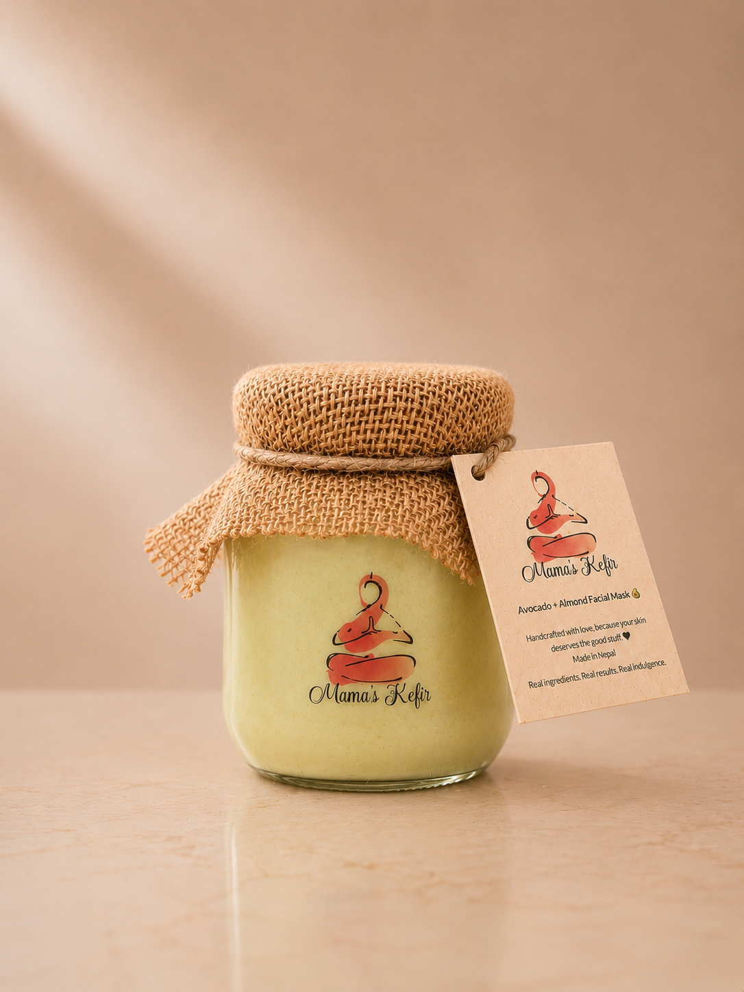 Avocado & Almond Mask — Skincare by Mama's Kefir