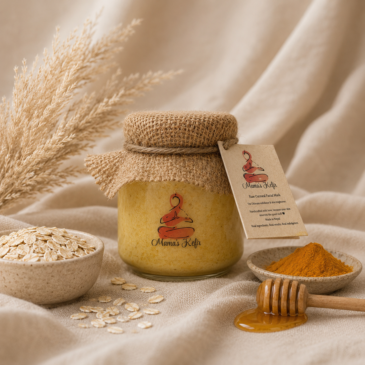 Raw Oatmeal Facemask — product photo 2 of 5