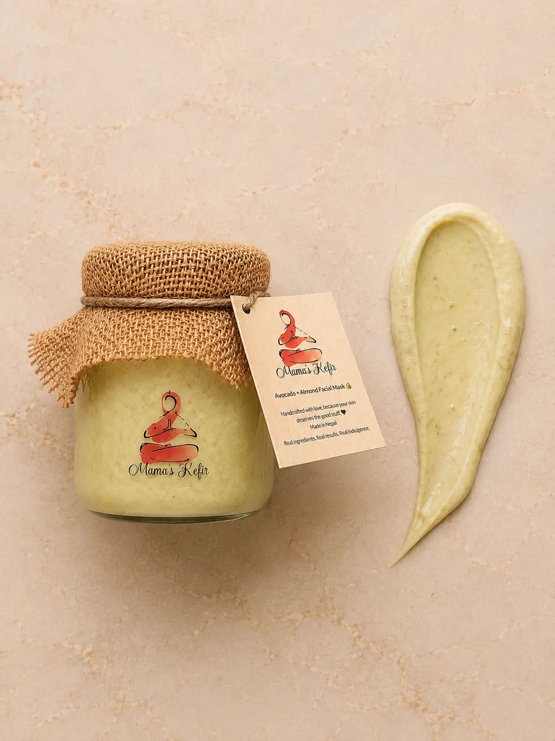 Avocado + Almond Facemask — product photo 3 of 5