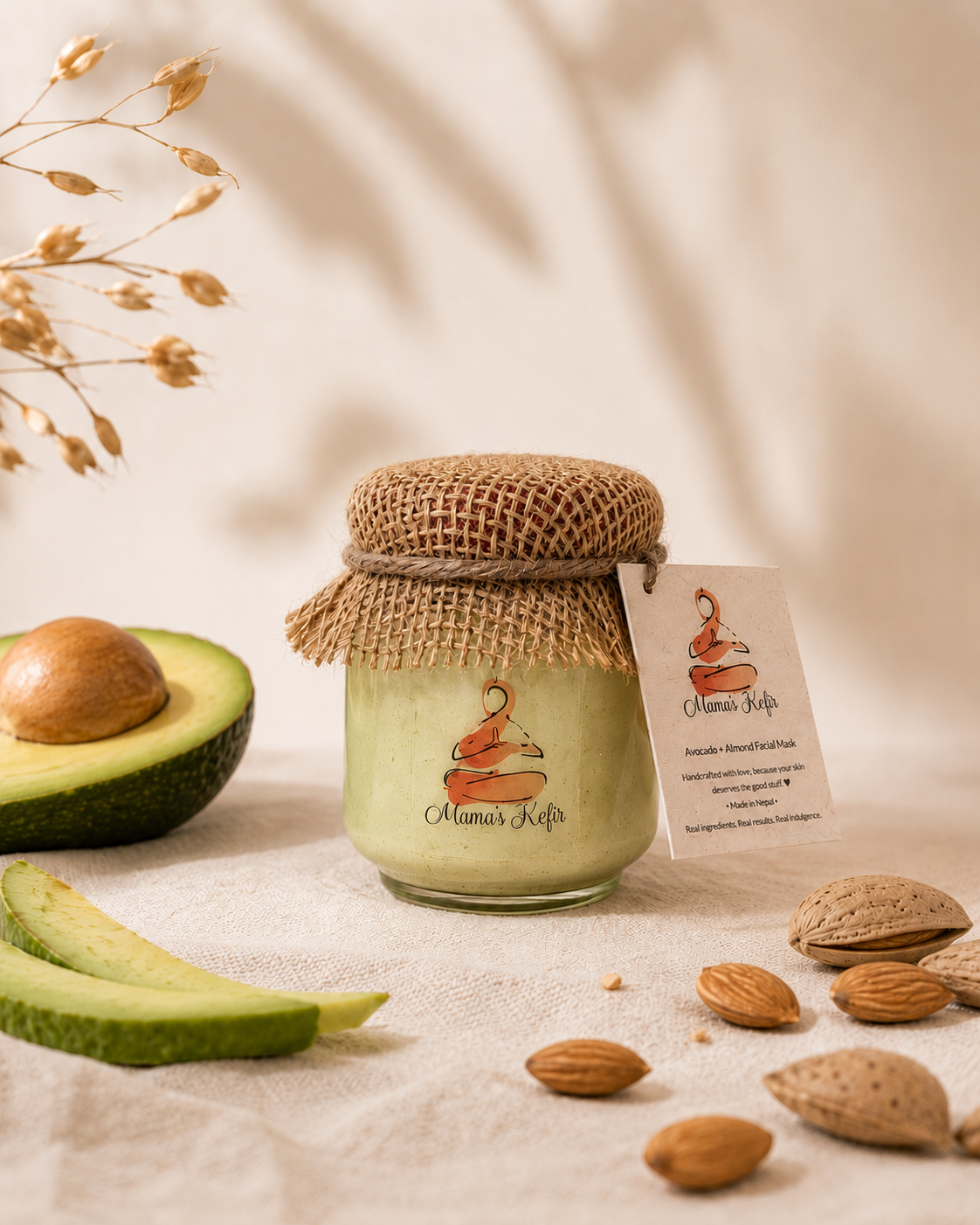 Avocado + Almond Facemask — product photo 4 of 6